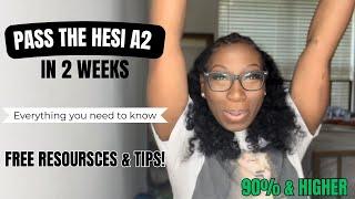 PASSING THE HESI A2 EXAM  90% OR HIGHER  FREE HESI A2 RESOURCES & TIPS