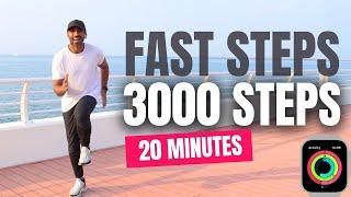 Fastest Way to Hit Your Steps  3000 Steps  Walking Workout