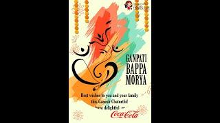 Ganapati Bappa Morya wishes Video for whatsapp status