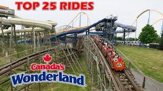 Top 25 Rides at Canadas Wonderland  Which B&M is the Best?