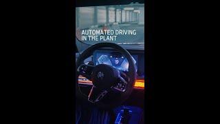 Driverless driving in-plant  #shorts