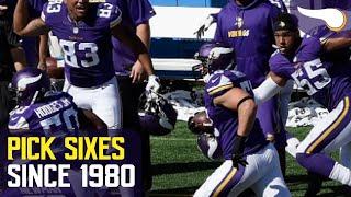 Every Vikings Pick Six Since 1980