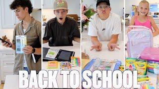 BACK TO SCHOOL SHOPPING  BUYING BACK TO SCHOOL SUPPLIES FOR ELEMENTARY VS HIGH SCHOOL