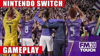 Football Manager 2020 Touch Nintendo Switch Gameplay