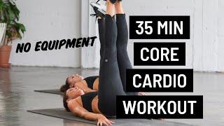 The Workout Sandwich 35 Min Core Cardio Workout with Kit Rich