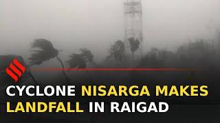 Watch Cyclone Nisarga Makes Landfall In Raigad Maharashtra