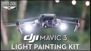 DJI Mavic 3 Light Painting Mounts For Lume Cube and Ulanzi Lights