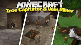 Keyyards Tree Capitator and Vein Miner - Minecraft Bedrock