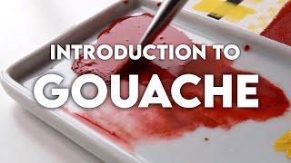 INTRODUCTION TO GOUACHE  A Beginners Guide - Materials Blending Techniques and more