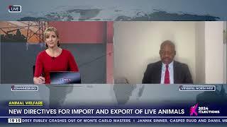 Animal welfare  New directive for import and export of live animals