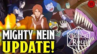 Mighty Nein Animated UPDATE Is This The Future Of Critical Role?