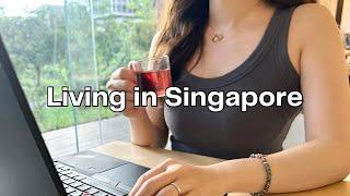 9 to 6 Office Worker’s Life in Singapore  Husband is away  Covering for colleague  Work Vlog