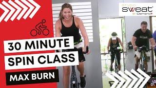 30 Minute Spin Class  Tabata MAX FAT BURN Indoor Cycling  Free Online Spinning® Class