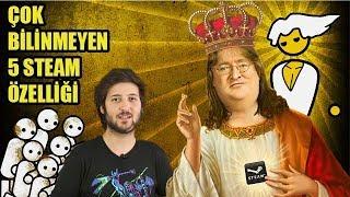 Çok bilinmeyen 5 harika Steam özelliği