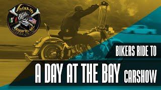 Xicano Style BIKERS Ride to A Day At The Bay Car show in San Diego