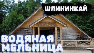 Водяная мельница в деревне Шлининкай рядом с городом Зарасай Литва