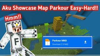 Showcase Map Parkour Easy - Hard Cocok Buat Speedrun - Minecraft Bedrock Edition