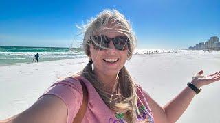 Cross-Country Road Trip 2024 Kickoff Orlando to Destin Hotel Beach Dinner & Our Plans