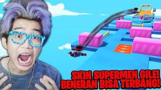 BEGINI CARA TERBANG PAKAI SKIN SUPERMAN GILE KE FINISH 3 DETIK LANGSUNG MENANG