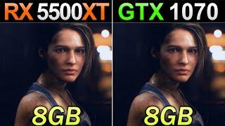 RX 5500 XT 8GB Vs. GTX 1070  1080p and 1440p Gaming Benchmarks