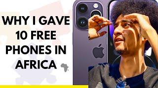 Famous Stranger Drives Around Nairobi Surprising People With Phones  M. Alby