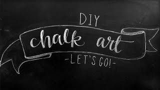 Chalkboard Art Lettering Tutorial + DIY Chalkboard Design Tips