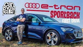 New Audi e-tron Sportback Quattro EV real world review  Jonny Smith