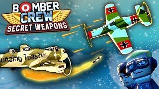 NEW Bomber Crew SECRET MISSIONS DLC Missiles German UFOs  Bomber Crew DLC Part 1