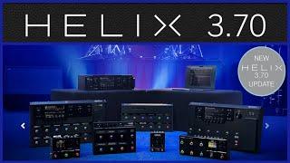 Line 6  Helix  HX 3.70 Firmware Update  New Amps Cabs Effects and Features In Depth Test 