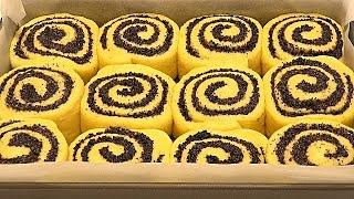 Всегда свежие заливные булочки с макомJellied Poppy Seed Buns