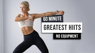 60 MIN BEST OF   Workout - Full Body HIIT Cardio + Abs  No Equipment No Repeat