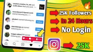 How to increase followers on instagram  Instagram pe  followers kaise badhaye  Get daily 25k 