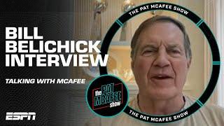 BILL BELICHICK JOINS THE PAT MCAFEE SHOW  Co-hosting the NFL Draft Tom Brady as the GOAT & more 