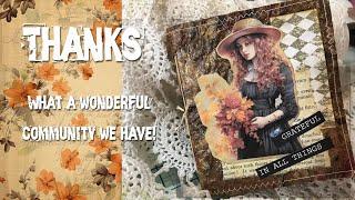 Thankful for our Wonderful Junk Journaling Community