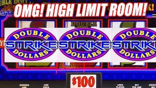 ONLY THE BIGGEST JACKPOT WIN ON DOUBLE DOLLAR STRIKE CLASSIC CASINO SLOT MACHINE WIN