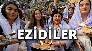 EZİDİLERİN ÇARŞEMBA SOR BAYRAMINA KATILDIM-LALEŞ VADİSİ #157