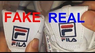 Real vs. Fake Fila Disruptor II. How to spot fake Fila disruptor sneakers