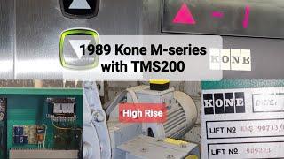 Nice 1989 Kone M-series with TMS200 logic