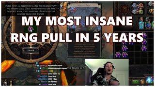 PoE My most insane RNG event in 5 years of Path of Exile - Stream Highlights #573