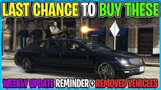 LAST CHANCE To Take Advantage Of This Weeks GTA Online Weekly Update Deals & Discounts