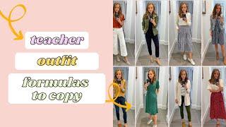 Teacher Outfit Ideas 10 Easy Formulas to Follow