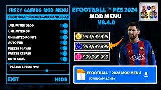 eFootball PES 2024 MOD APK v8.4.0 Gameplay Unlimited Coins and Gp Unlocked  PES 2024 MOD MENU