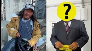 Millonario transforma vagabundo en un empresario  Su historia de como terminó así nos hizo llorar