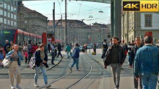 Switzerland Walking Tour 4K 2022Bern Switzerland Walk 4K HDR