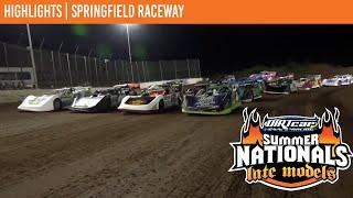 DIRTcar Summer Nationals Late Models  Springfield Raceway  June 25 2024  HIGHLIGHTS