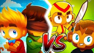 2v2 YouTuber BOSS BLOON CHALLENGE BTD 6