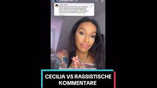 DEUTSCHLAND 2024 CECILIA VS RASSISTISCHE KOMMENTARE #HATEIMNETZ