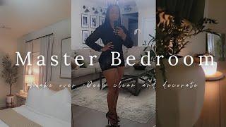 Master Bedroom Makeover 2024  Neutral & Modern Bedroom Makeover + More