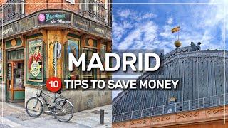 ‍️ 10 TIPS to SAVE MONEY in MADRID   #085