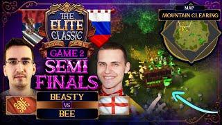 The Elite Classic Beasty vs 3DBee G2 Semifinals Bo7  Age Of Empires 4